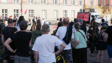 Wohnungspolitik: Potsdamer Hausbesetzer protestieren gegen Räumung
