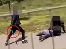 Bystander who split up broad daylight machete fight in London park says he ran into danger 'because he wouldn't have ever forgotten it if one of the boys died'