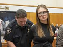 Phony heiress Anna Delvey faces immediate deportation after mocking scamming conviction and wearing bejeweled ankle monitor