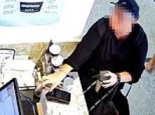 Aussie business owners on alert as serial tip jar snatcher is caught making the rounds on CCTV