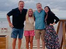 Thomas Massie joins forces with Marjorie Taylor Greene for anti-MAGA vacation snap just days after being ousted from Congress by Trump