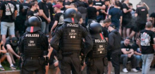 Conference League: Fans von Crystal Palace und Rayo Vallecano greifen sich in Leipzig an