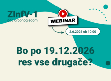 Webinar ZInfV-1: Kako do skladnosti v roku?