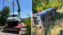 Otac curica iz busa koji je izletio kraj Obrovca: 'Vozač me nazvao i pitao jesu li djevojčice dobro...'