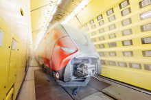 Bei minus 25 bis plus 45 Grad: Tests im Klima-Wind-Kanal: Das müssen die neuen ÖBB-Railjets aushalten