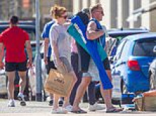 The worst shoes to wear in a heatwave: Expert reveals the styles that are an absolute 'no-no' as Angela Rayner hits the beach in Crocs while Venezuela Fury opts for divisive 'sock and sandal' trend