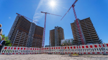 Bauprojekt: KWU-Türme in Offenbach werden abgebaut