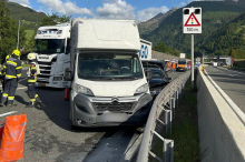 Führerloser Lkw: Fünf Verletzte nach Unfall auf Kärntner Autobahn