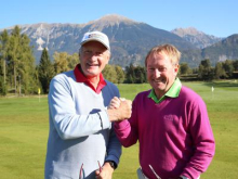 Golfski dvoboj ekip Bojana Križaja in Franza Klammerja tokrat na Smledniku