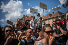 Grazer Demo : „Wir sind keine Belastung für euer Budget“