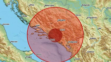Potres jačine 3,8 pogodio BiH noćas, zatreslo i jug Hrvatske