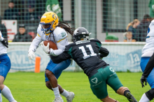 American Football: Giganten wollen mit dem „Ei“ aus dem Himmel die Serie fortsetzen 