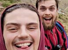 Snowdon hikers boo charity walkers for skipping the queue on the way to the summit as they raise funds for friend with motor neurone disease
