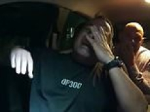 Dad filmed breaking down as cops tell him that 13-year-old son had just brutally murdered his own mother while she slept next to her newborn