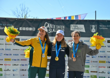 Eva Alina Hočevar zablestela v finalu in se razveselila premierne zmage v svetovnem pokalu