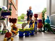 To the Toy Story premiere and beyond! First day of school picture lands fan on the red carpet with his heroes