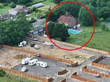 Owner of £2million mansion with pool and tennis court wakes up to find a new traveller site next door... after selling the land to a property developer