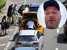 Man stopped from getting on a flight because he 'peed himself' brings Manchester Airport to a standstill for FOUR HOURS with elderly forced to abandon taxis and walk to terminal
