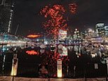 Vivid officially cancels light show after dozens of drones fell from the sky into Sydney Harbour