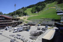 Schladming: Aufbauarbeiten für das Summer-Opening sind gestartet
