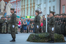 Angelobung in Leoben: 280 Rekruten, eine Rekrutin und ein „militärisches Kuddelmuddel“