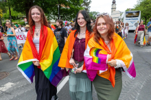 Fotoserie: Regenbogenparade zog durch die Klagenfurter Innenstadt