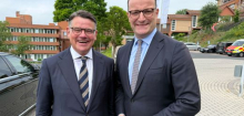 Boris Rhein und Jens Spahn stellen sich demonstrativ hinter Friedrich Merz
