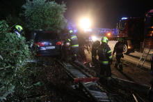St. Marein-Feistritz: Lenker krachte um 2.45 Uhr morgens in Gartenzaun 