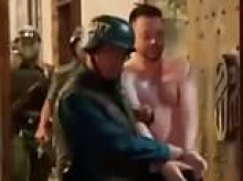 Bizarre moment Aussie tourist is arrested in Vietnam wearing only his underwear after 'erupting in a violent rage and smashing up an entire cafe'