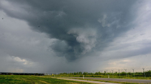 Schwere Gewitter: Deutscher Wetterdienst hebt Unwetterwarnungen auf