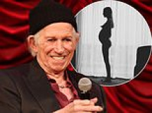 Keith Richards, 82, becomes a great-grandfather for the first time as his model granddaughter Ella, 30, gives birth to a daughter named Luna