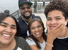 Heartbreak for New York corrections officer after his teenage children are killed in house fire while he was on duty