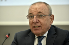 Predstavitev kandidata za ministra za finance Andreja Širclja