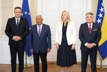 Costa v Sarajevu: BiH le še nekaj korakov loči do naslednje faze v priključevanju EU-ju