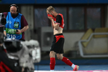 Nach seiner Roten Karte: Fehlt Konrad Laimer bei der WM gesperrt?