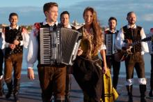 Sašo Avsenik und seine Oberkrainer drehen Musikvideo an der Adria 