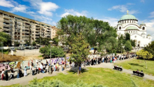 RAŠČINjENI DA NE GOVORE U IME SPC, VEĆINSKA SRBIJA IDE SVETOSAVSKIM PUTEM: Sagovornici 