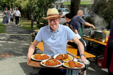 Kaiserwetter und zünftige Musik beim Pfarrfest in Großwilfersdorf