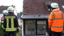 Dächer abgedeckt: Unwetter beschädigt mehrere Häuser in Blieskastel
