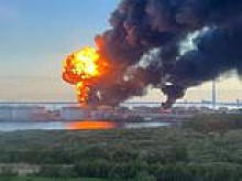 Ukraine blitzes St Petersburg oil port ahead of 'Russia's Davos' hosted by Putin in the city as tide of war continues to turn Kyiv's way