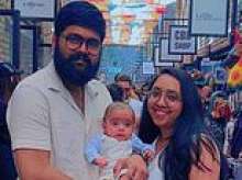 Hero father, 28, dies saving two people from drowning after spotting them in difficulty while having a picnic with his family