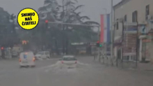 VIDEO Nevrijeme u Biogradu: 'Auti skoro pa plivaju po cesti'