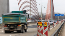 Schäden im Tragwerk: „Katastrophe“: Bonner Nordbrücke jetzt voll gesperrt