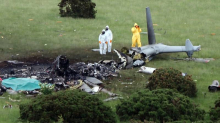 FOTO Tragedija u Britaniji: Srušio se vojni helikopter, poginula trojica mornara