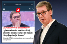 VUČIĆ I NJEGOVA POLITIKA PREMA KOSOVU SU IM TRN U OKU! Nastavljena kampanja protiv Srbije u hrvatskim medijima: Sada je jasno koji je razlog napada!