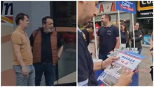 OVO MORATE VIDETI: Aktivisti SNS u Kraljevu turistima objašnjavaju zašto Srbija napreduje, a blokaderi s tugom u očima kibicuju (VIDEO)