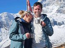 Utah rocket engineer met his soulmate later in life... but tragedy struck when adventurous pair summited treacherous Himalayan mountain