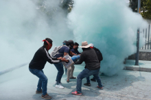 Mexiko: Eine Woche vor Start der Fußball-WM eskalieren Lehrerproteste