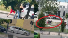 FOTO Ovdje su oteli čovjeka kod Arene Centra. Mlatili su ga pred prolaznicima i vukli do gepeka
