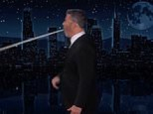 Vomiting Jimmy Kimmel brands Donald Trump Jr an attention seeker over wedding snaps... while conveniently forgetting his antics at his own nuptials